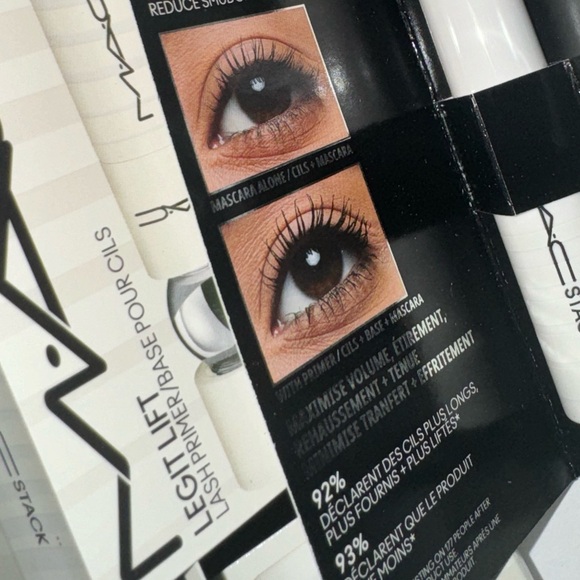 x3 MAC STARK STACK LEGIT LIFT MASCARA PRIMER (WHITE) LOT BUNDLE 3ML SIZE BN - Picture 2 of 13